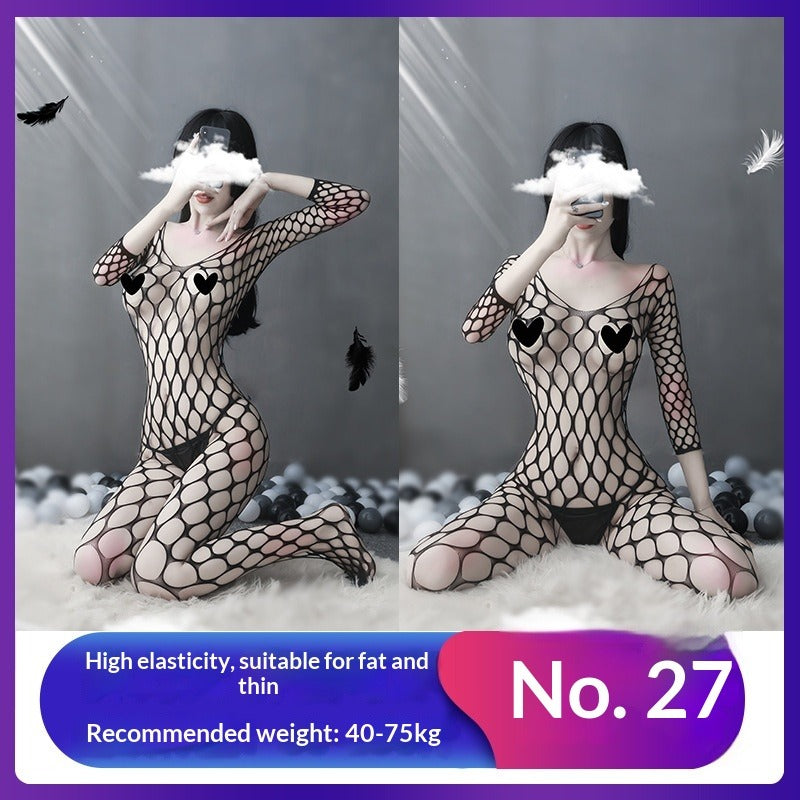 Sexy and passionate lingerie bodysuit with open crotch – mix and match any 5 pieces!