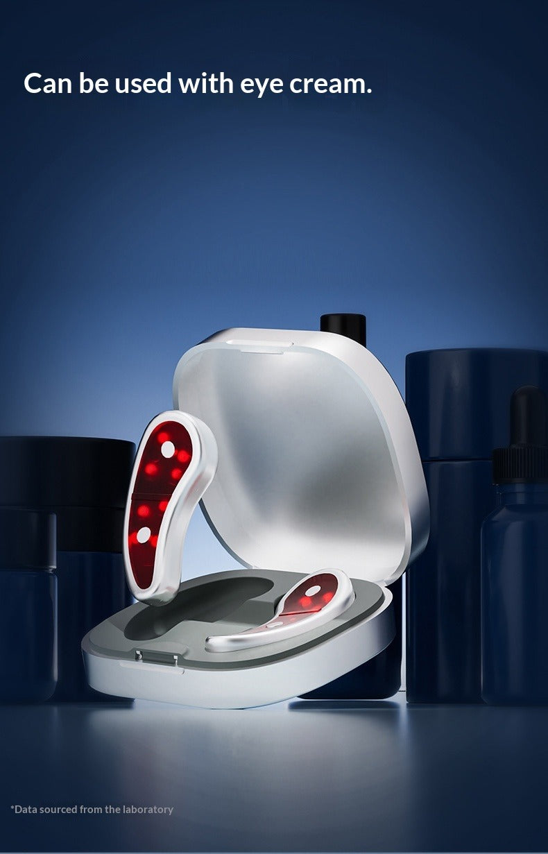 Cross-border new home ems mini eye massager - red light rejuvenation, microcurrent, and vibration eye massage beauty device